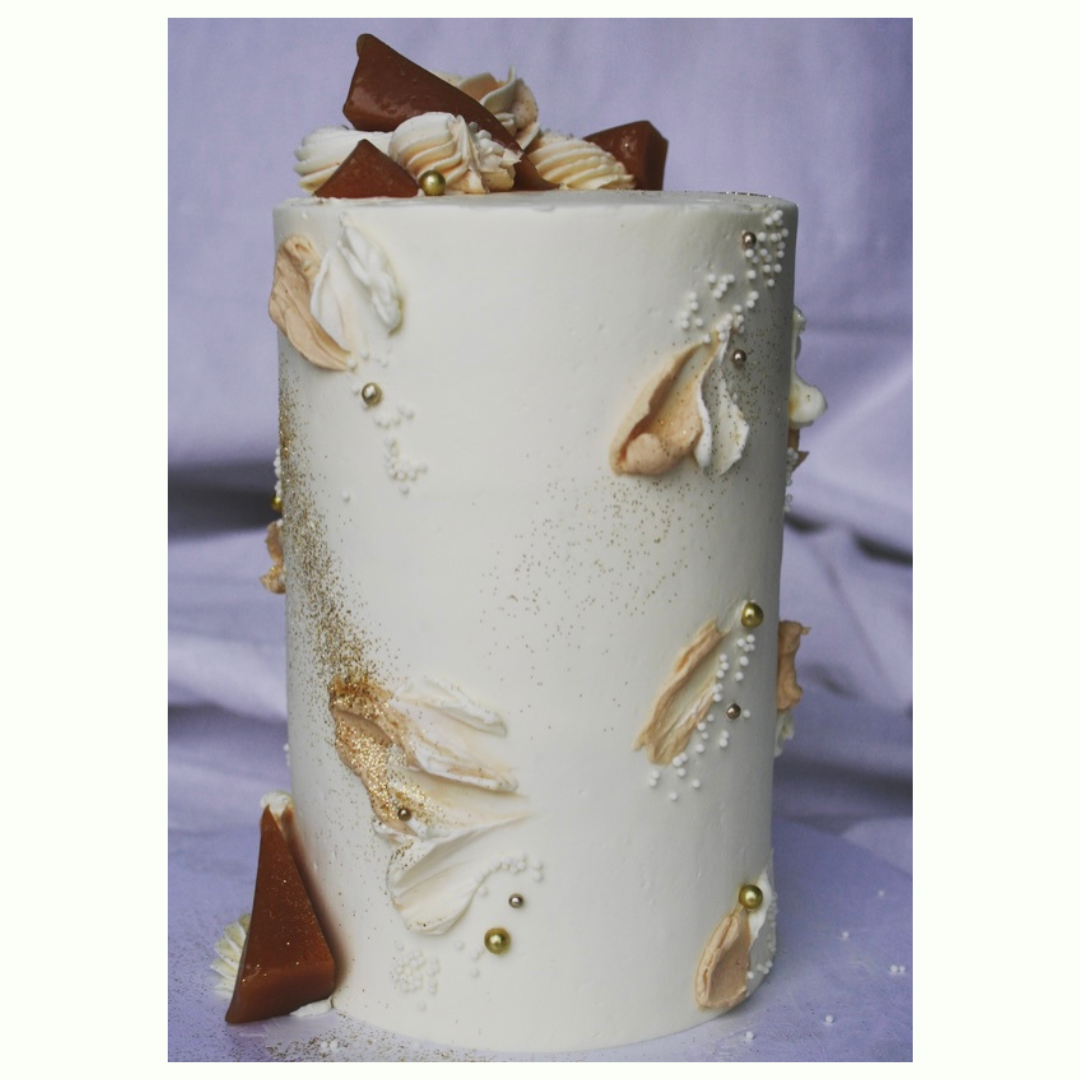 Gâteau vanille-caramel