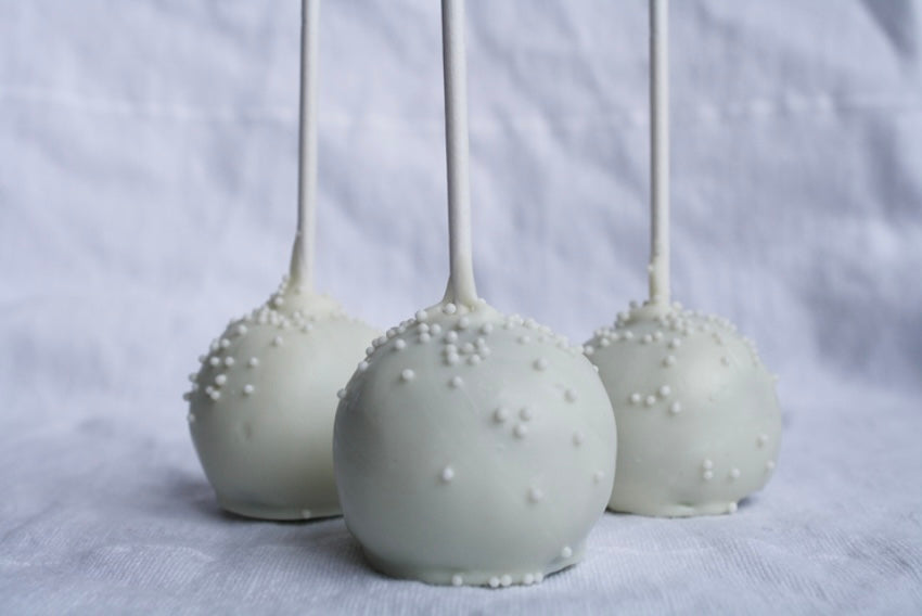Cakepop au pain d’épices et chocolat blanc